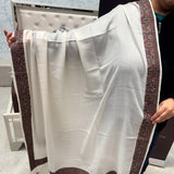 PREMIUM PASHMINA THREAD EMBROIDERY BORDER SHAWL FOR WOMEN