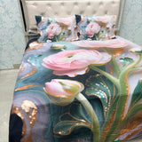 PREMIUM SOFT COTTON SUPER KING SIZE HEAVY BEDSHEET SET – 11D COLLECTION
