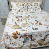BRANDED PREMIUM PURE COTTON FLAT KING TO SUPER KING SIZE BEDSHEET SET