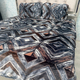 WINTER WARM QUEEN SIZE 4 PCS QUILT COVER SET