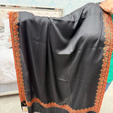 PREMIUM PASHMINA THREAD EMBROIDERY BORDER SHAWL FOR WOMEN