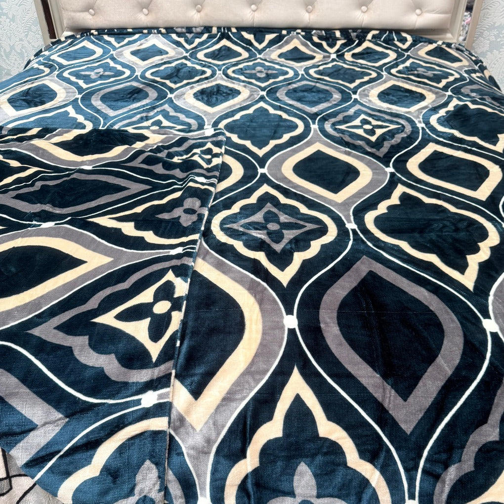 LUXURY KING SIZE QUILT COVER – SOFT WARM CONTRAST BEDDING COVER | PREMIUM MODERN DESIGN