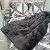 WINTER KING AND QUEEN SIZE 4 PCS QUILT SET