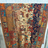 PAKISTAN KANI,MOONLIGHT REVERSIBLE PASHMINA WORK SHAWL