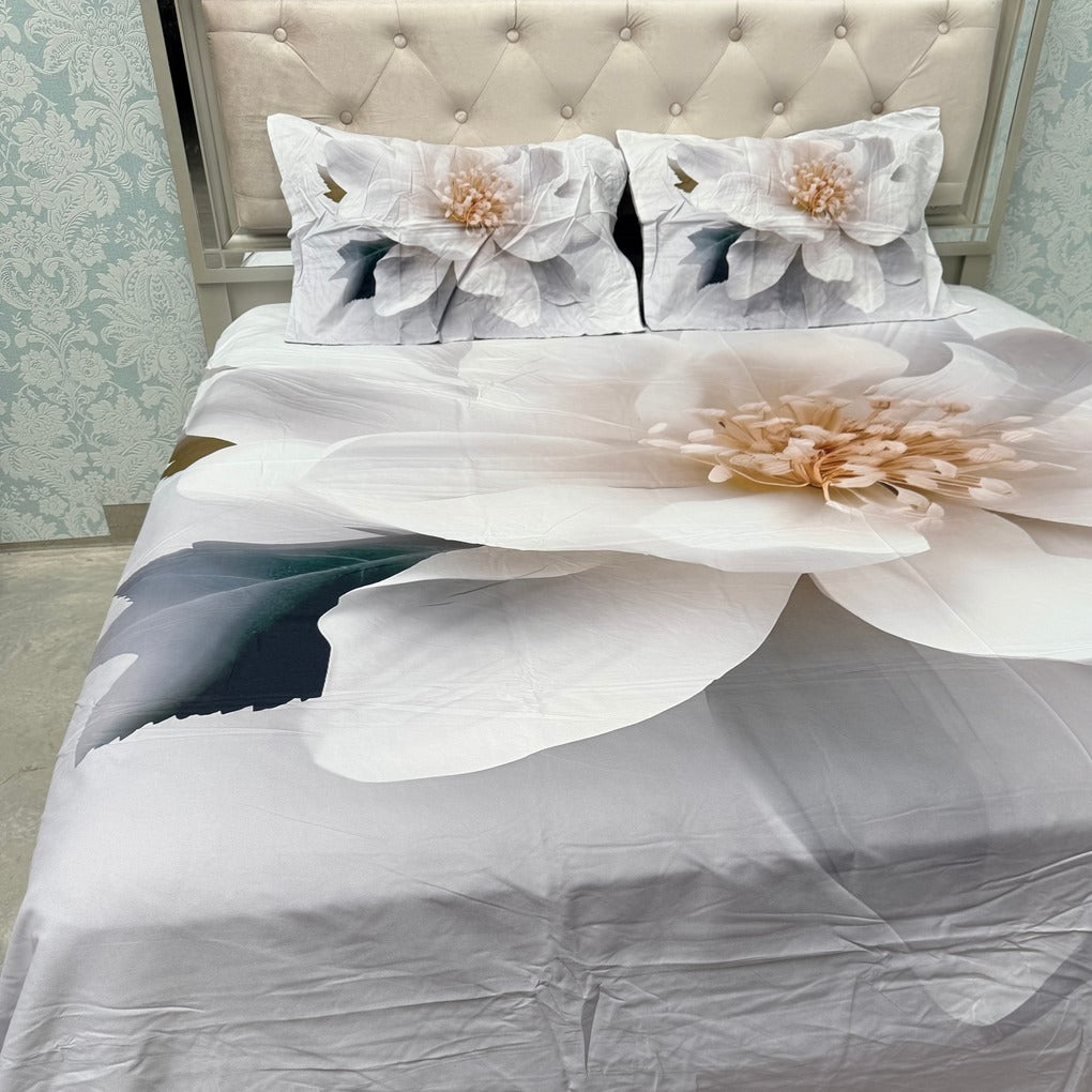 PREMIUM SOFT COTTON SUPER KING SIZE HEAVY BEDSHEET SET – 11D COLLECTION