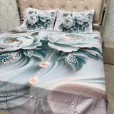 PREMIUM SOFT COTTON SUPER KING SIZE HEAVY BEDSHEET SET – 11D COLLECTION