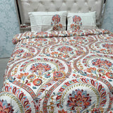 SUMMER PURE CTOON 4 PCS KING SIZE COMFORTER SET