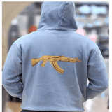 GOLDEN AK 47 HODDIE DISTRESSED