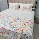 BRANDED PREMIUM PURE COTTON FLAT KING TO SUPER KING SIZE BEDSHEET SET