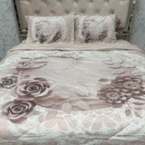 SUMMER DIGITAL PRINT 4 PCS KING SIZE COMFORTER SET