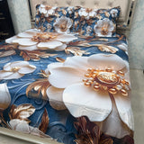 PREMIUM SOFT COTTON SUPER KING SIZE HEAVY BEDSHEET SET – 11D COLLECTION