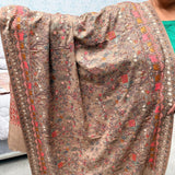 PREMIUM PASHMINA THREAD EMBROIDERY SHAWL – FULL WARM SARDARI LOOK
