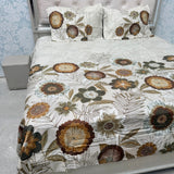 BRANDED PREMIUM PURE COTTON FLAT KING SUPER KING SIZE BEDSHEET SET