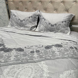 SUMMER DIGITAL PRINT 4 PCS COMFORTER SET