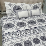 SUMMER JAIPURI STYLE 5 PCS KING SIZE BEDCOVER SET