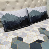 SUMMER SUPER KING SIZE 3 PCS FLAT BEDSHEET SET