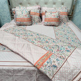 LUXURY JAIPURI 8-PIECE BAMBOO COTTON COMFORTER SET – SUPER KING SIZE