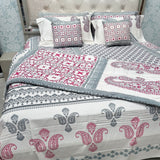 LUXURY JAIPURI 8-PIECE BAMBOO COTTON COMFORTER SET – SUPER KING SIZE