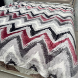 LUXURY KING SIZE QUILT COVER – SOFT WARM CONTRAST BEDDING COVER | PREMIUM MODERN DESIGN