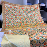 PREMIUM RUMALA SAHIB IN SILK 4 PCS WITH TWO PALKAN