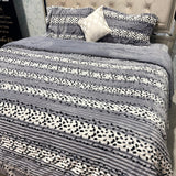 5- PIECE PREMIUM VELVET QUILT SET –  KING SIZE TO QUEEN SIZE LUXURY BEDDING