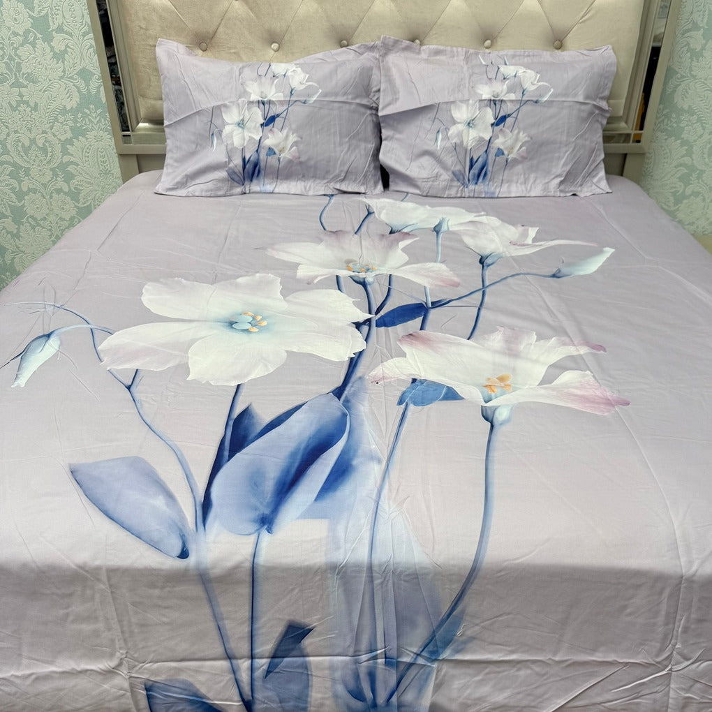 PREMIUM SOFT COTTON SUPER KING SIZE HEAVY BEDSHEET SET – 11D COLLECTION