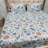 PURE COTTON QUEEN TO KING FITTED SHEET SET – SOFT & BREATHABLE