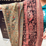 PAKISTANI DO RUKHA (ਦੋ ਰੁੱਖਾ )TRIPLYKANI PASHMINA REVERSIBLE SHAWL