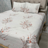 SUMMER REVERSIBLE QUILTED 3 PCS BEDPCVER SET