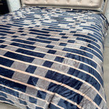 LUXURY KING SIZE QUILT COVER – SOFT WARM CONTRAST BEDDING COVER | PREMIUM MODERN DESIGN