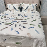 BRANDED PREMIUM PURE COTTON FLAT KING TO SUPER KING SIZE BEDSHEET SET