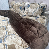 WINTER QUEEN AND KING SIZE 4 PCS SUPER WARM QUILT SET