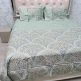 BRANDED PREMIUM PURE COTTON FLAT KING TO SUPER KING SIZE BEDSHEET SET