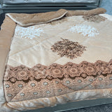 MONTE CARLO SINGLE KING SIZE QUILT IN VELVET