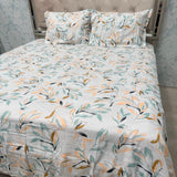SUMMER PREMIUM QUALITY GLACÉ COTTON SUPER KING SIZE BEDSHEET SET