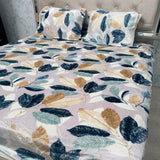 WINTER QUEEN SIZE FLAT BEDSHEET SET