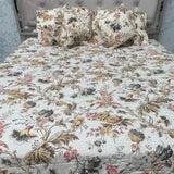 SUMMER QUILTED JAIPURI STYLE KING SIZE 5 PCS BEDSHEET SET