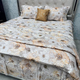 PREMIUM PURE COTTON SUPER KING SIZE 5 PIECE COMFORTER & AC BEDDING SET – LUXURY YEAR-ROUND COMFORT