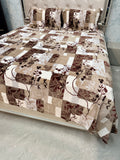LUXURY KING TO SUPER KING 3 PCS FLAT BEDSHEET SET – SOFT & DURABLE FABRIC