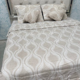 SUMMER LUXURY 6 PCS QUEEN SIZE COMFRTER SET