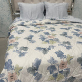 SUMMER PURE COTTON KING SIZE 4 PCS COMFORTER SET WITH SUPER KING SIZE BEDHSEET