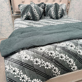 6-Piece Luxury Sherpa Quilt Set with Fitted Sheet – Customised Queen & King Size