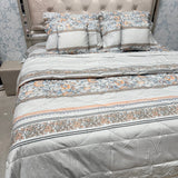 LUXURY JAIPURI 8-PIECE BAMBOO COTTON COMFORTER SET – SUPER KING SIZE