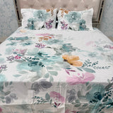 BRANDED PREMIUM PURE COTTON FLAT KING TO SUPER KING SIZE BEDSHEET SET