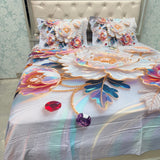 PREMIUM SOFT COTTON SUPER KING SIZE HEAVY BEDSHEET SET – 11D COLLECTION