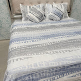 SUMMER SUPER KING SIZE 5 PCS PURE COTTON BEDSHEET SET