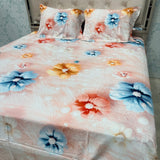 SUMMER SUPER KING SIZE 7 D FLAT BEDSHEET SET
