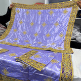 PREMIUM HEAVY DABKA EMBROIDERY IN SILK SATIN RUMALA SAHIB