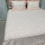 SUMMER SUPER KING SIZE 100% COTTON WITH CHICKEN KARI KASH ON PILLOW COVERS