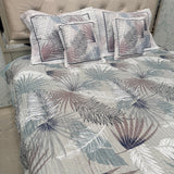 DESINER QUILTED SUPER KING SIZE BEDCOVER IN 5 PCS FOR SUMMER